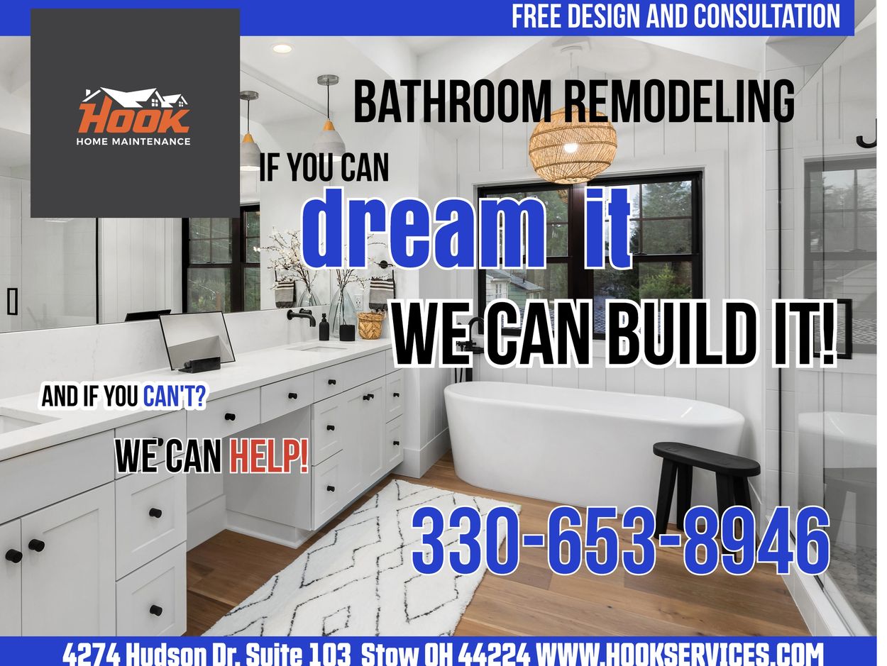 Handyman, Home Remodel Hook Home Maintenance Stow, Ohio